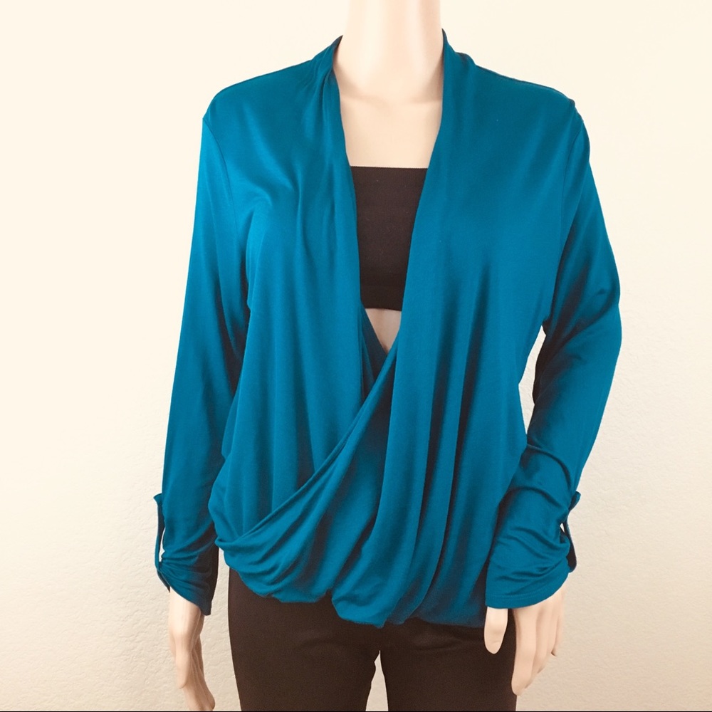Two by Vince Camuto Draped Top